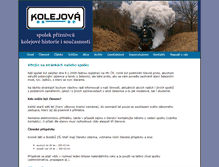 Tablet Screenshot of kolejova.cz